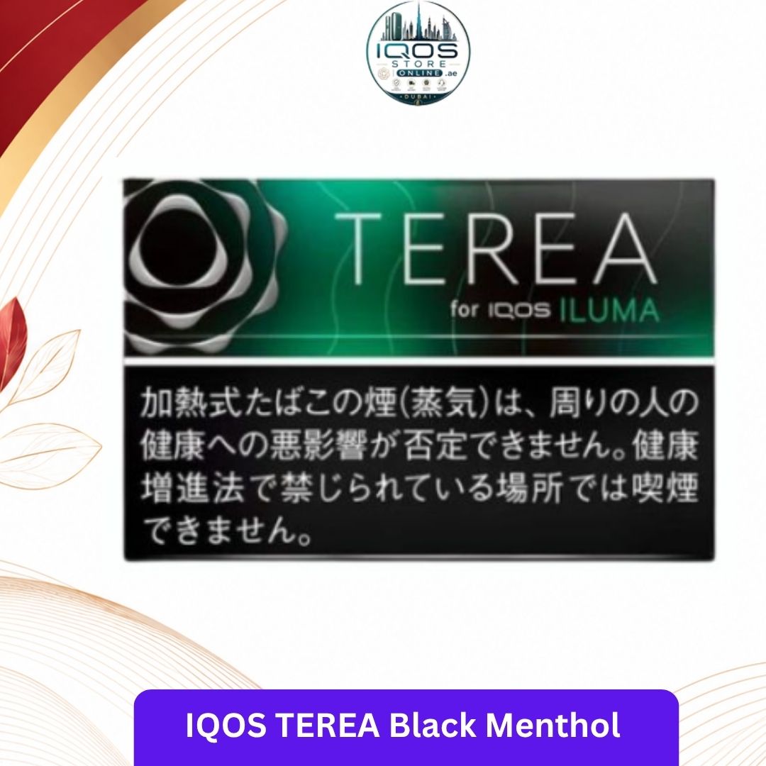 IQOS TEREA Black Menthol Japan