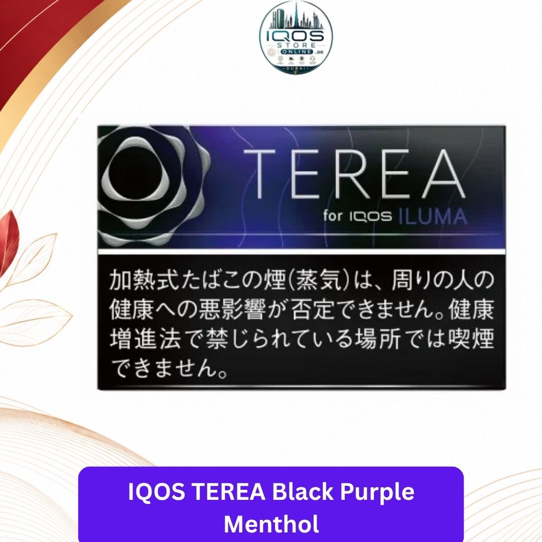 IQOS TEREA Black Purple Menthol Japan