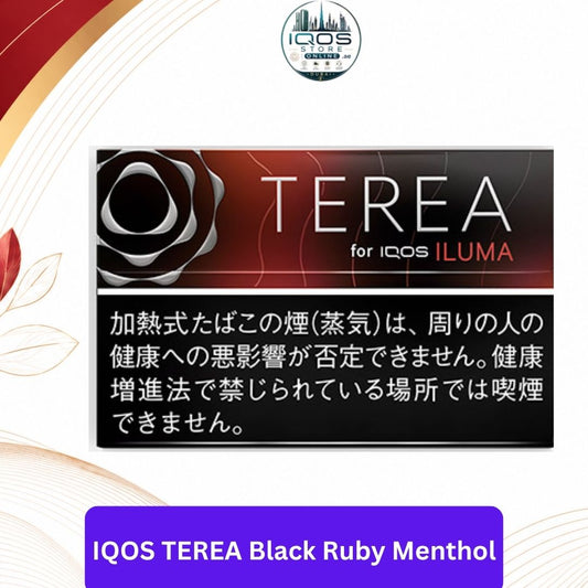 IQOS TEREA Black Ruby Menthol Japan