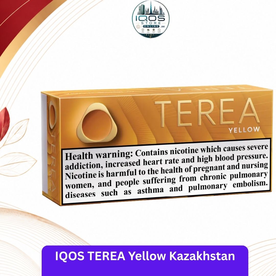 IQOS TEREA Yellow From Kazakhstan