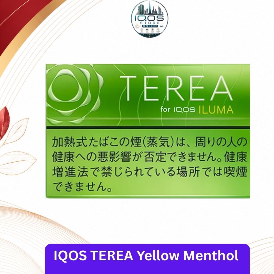IQOS TEREA Yellow Menthol Japan