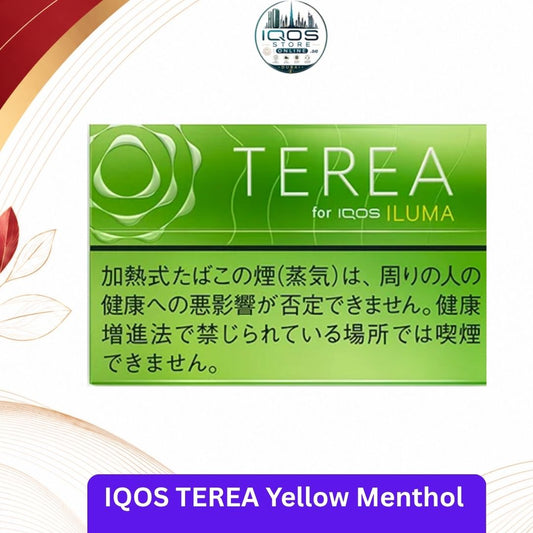 IQOS TEREA Yellow Menthol Japan