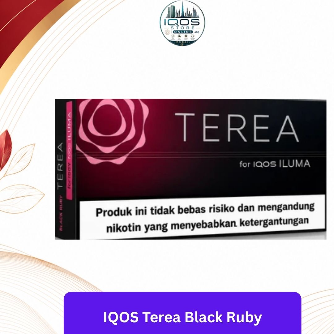 IQOS Terea Black Ruby Indonesia