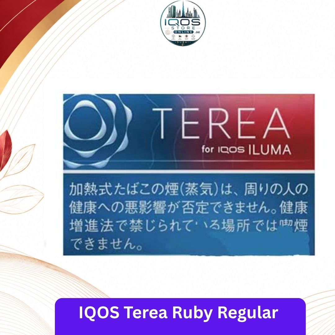 IQOS Terea Ruby Regular Japan