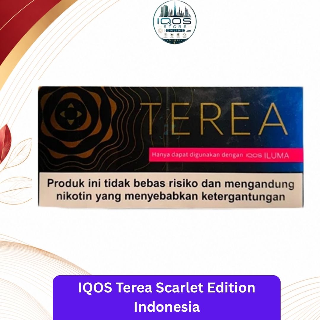 IQOS Terea Scarlet Edition Indonesia